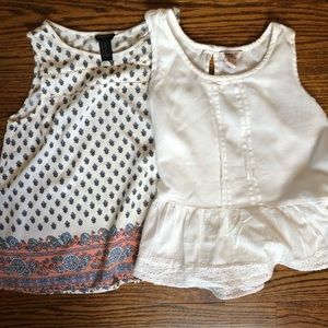 Forever 21 camisoles girls size large 11-12